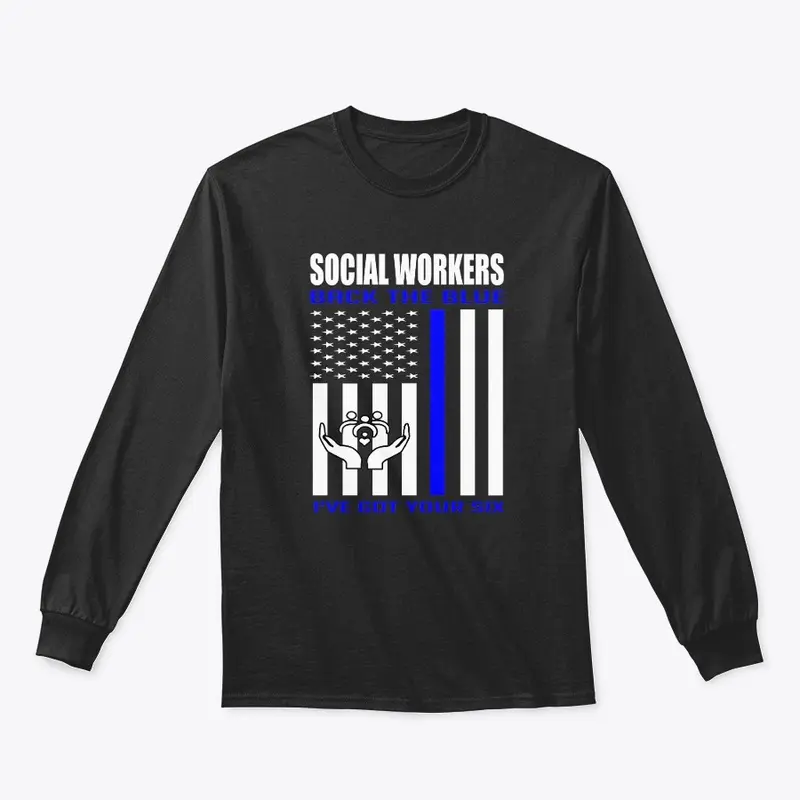 Social Worker's Back the Blue