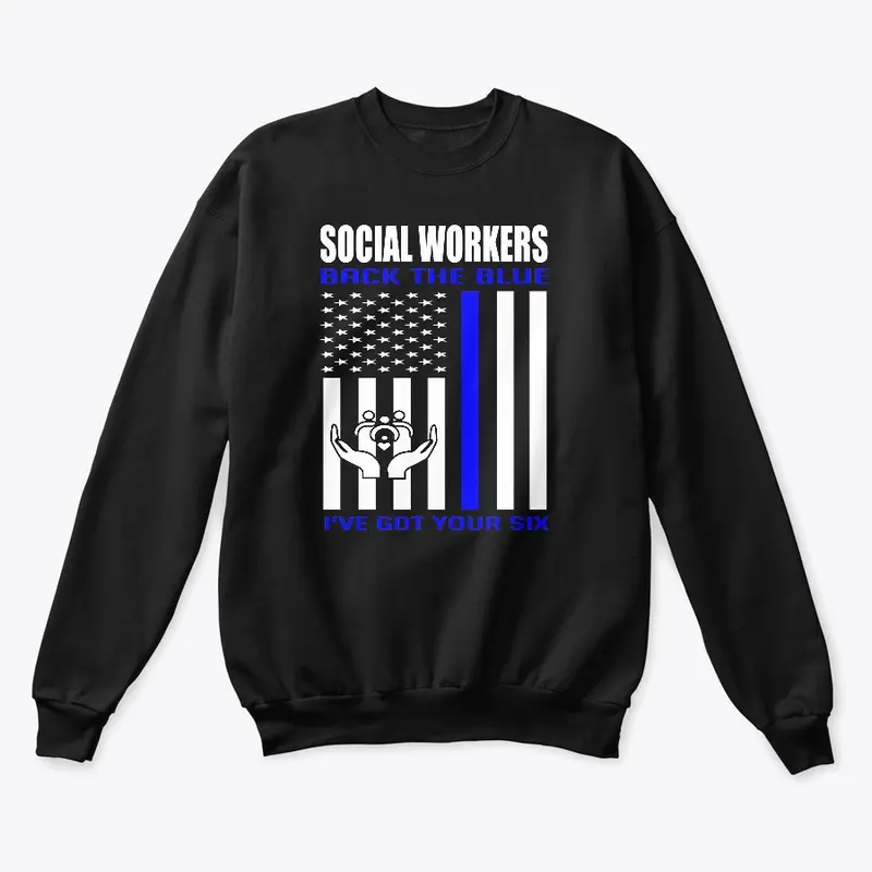 Social Worker's Back the Blue